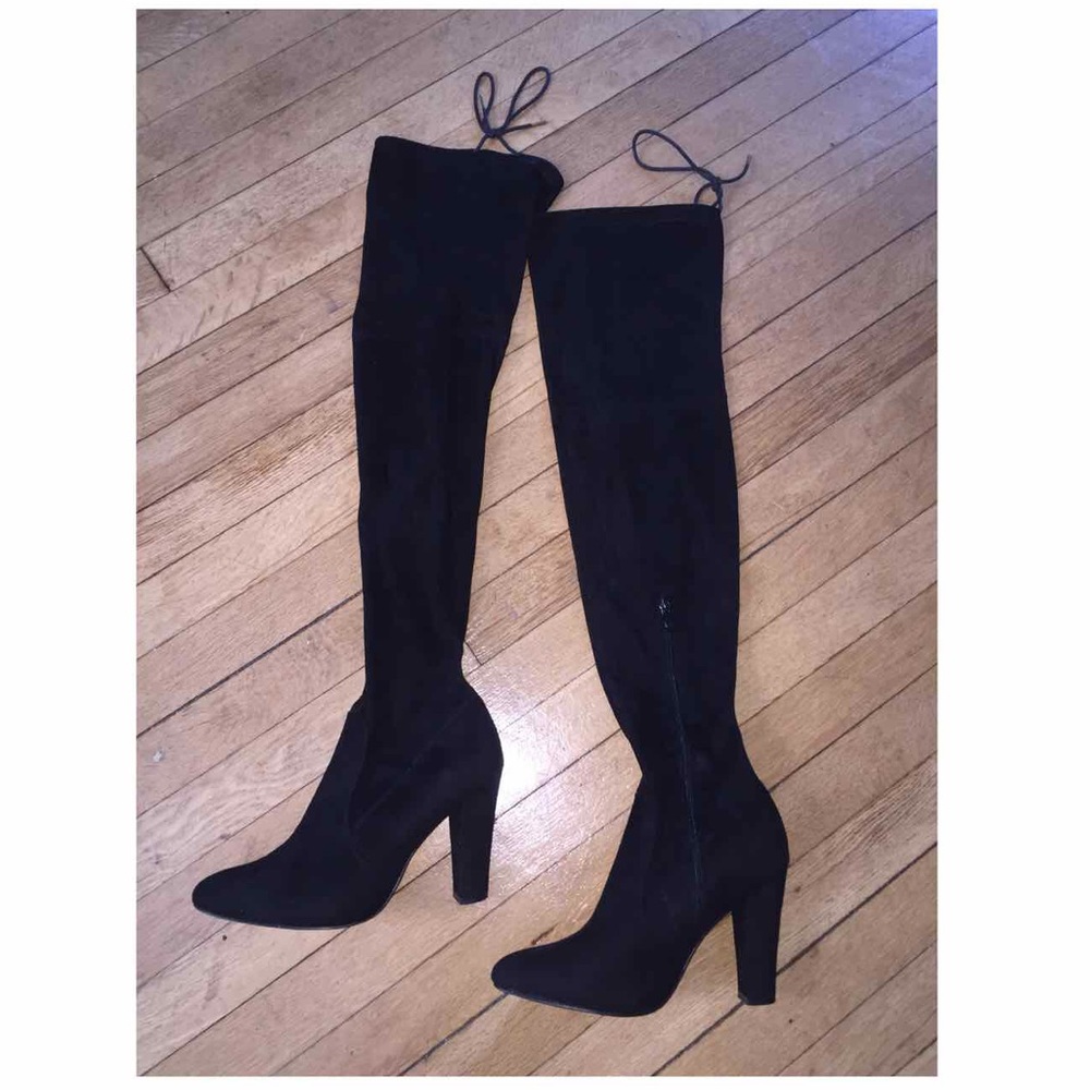 ASOS truffle collection thigh high boots
